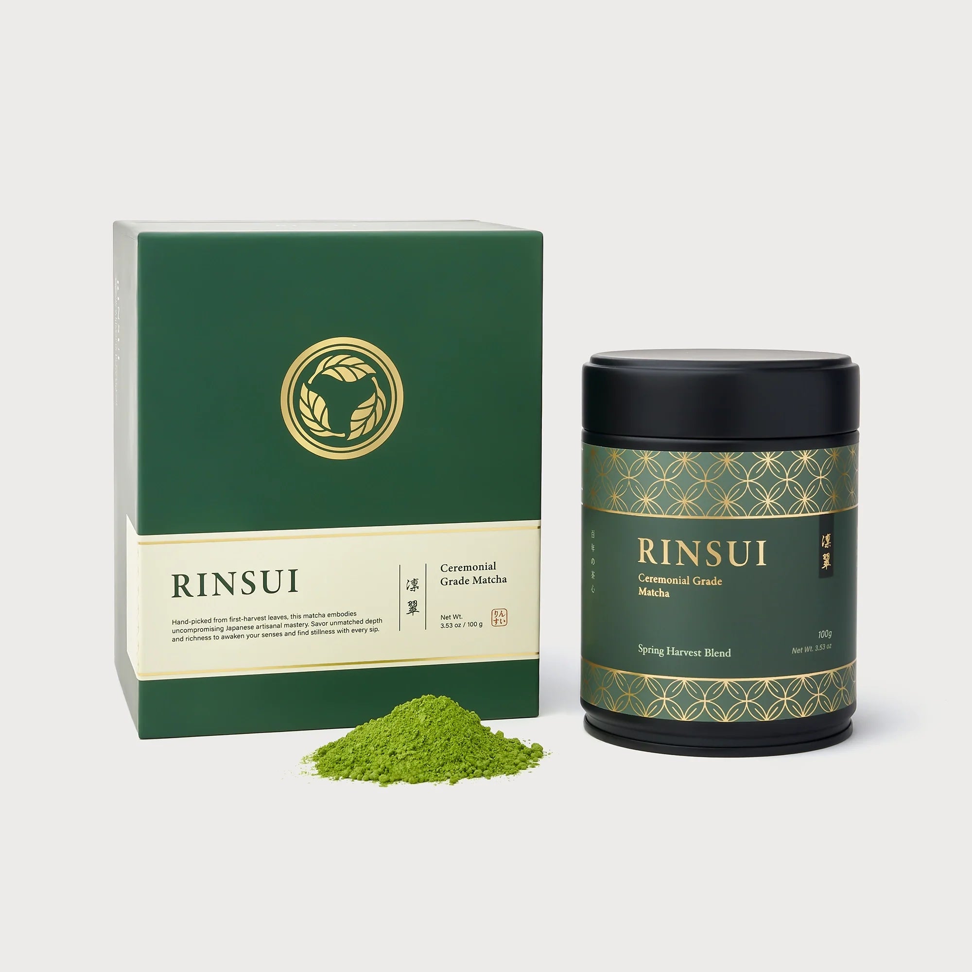 Spring Harvest Blend organic matcha bowl with floral notes from Miyazaki spring harvest