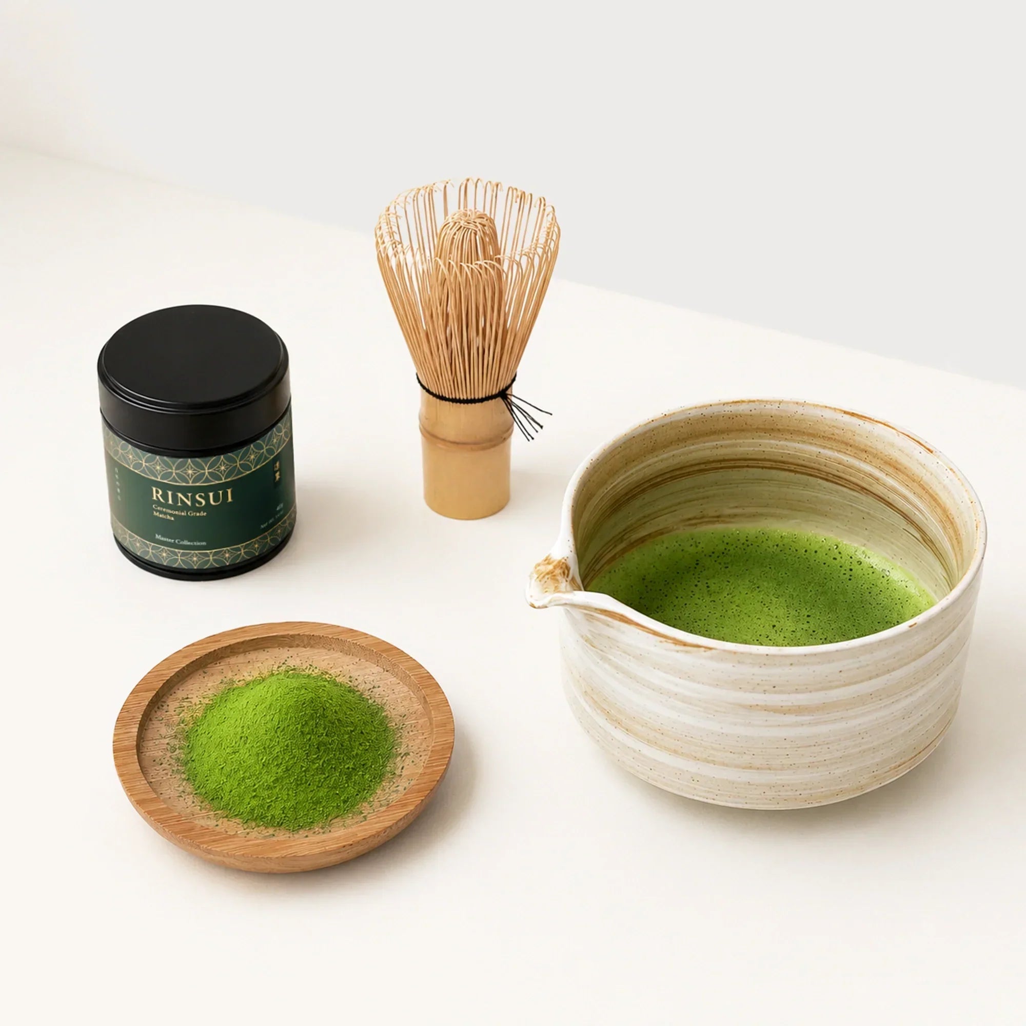 Master Collection pure single-origin matcha from Kagoshima with smooth velvet texture and deep umami