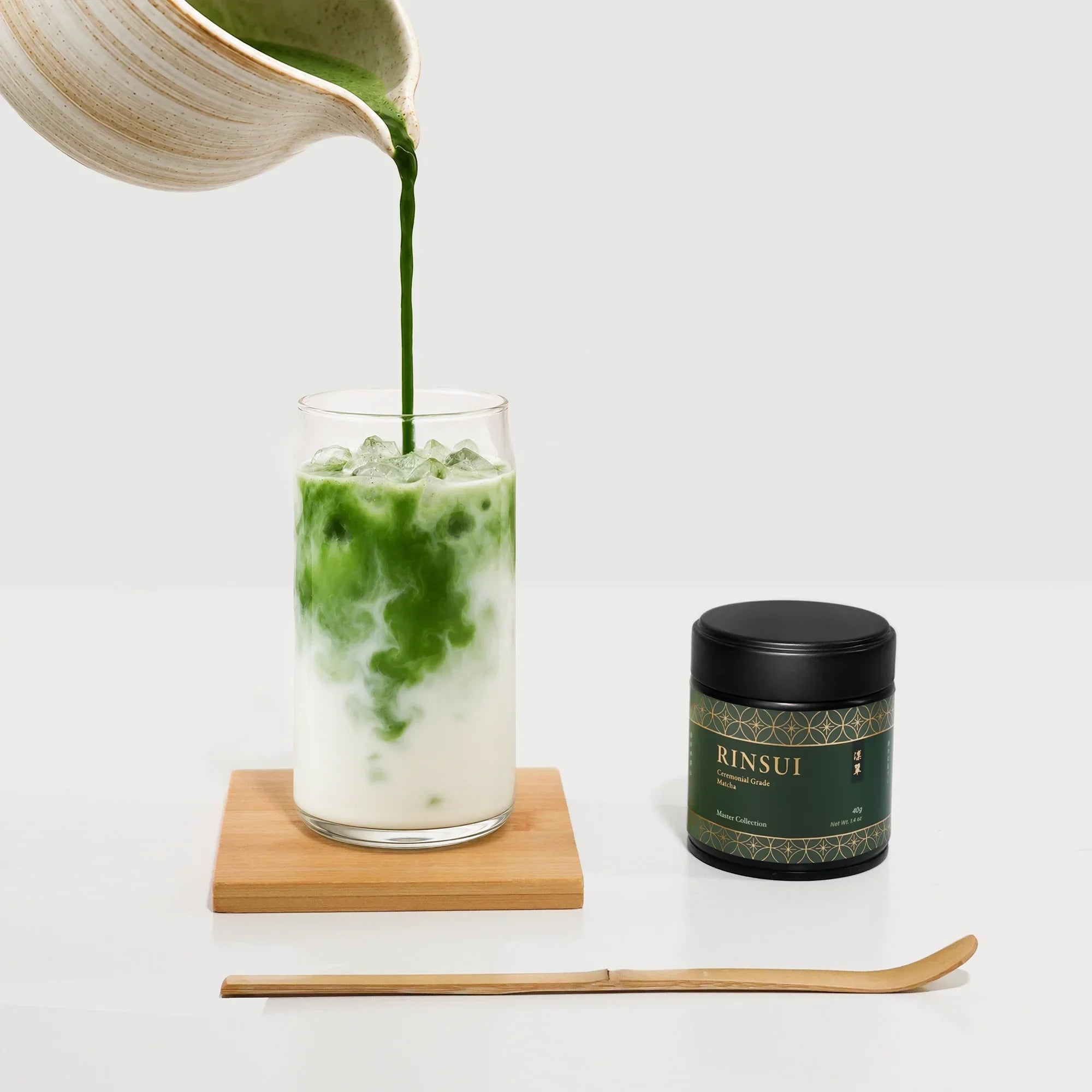 Master Collection single-origin matcha from Kagoshima with smooth velvet texture and deep umami