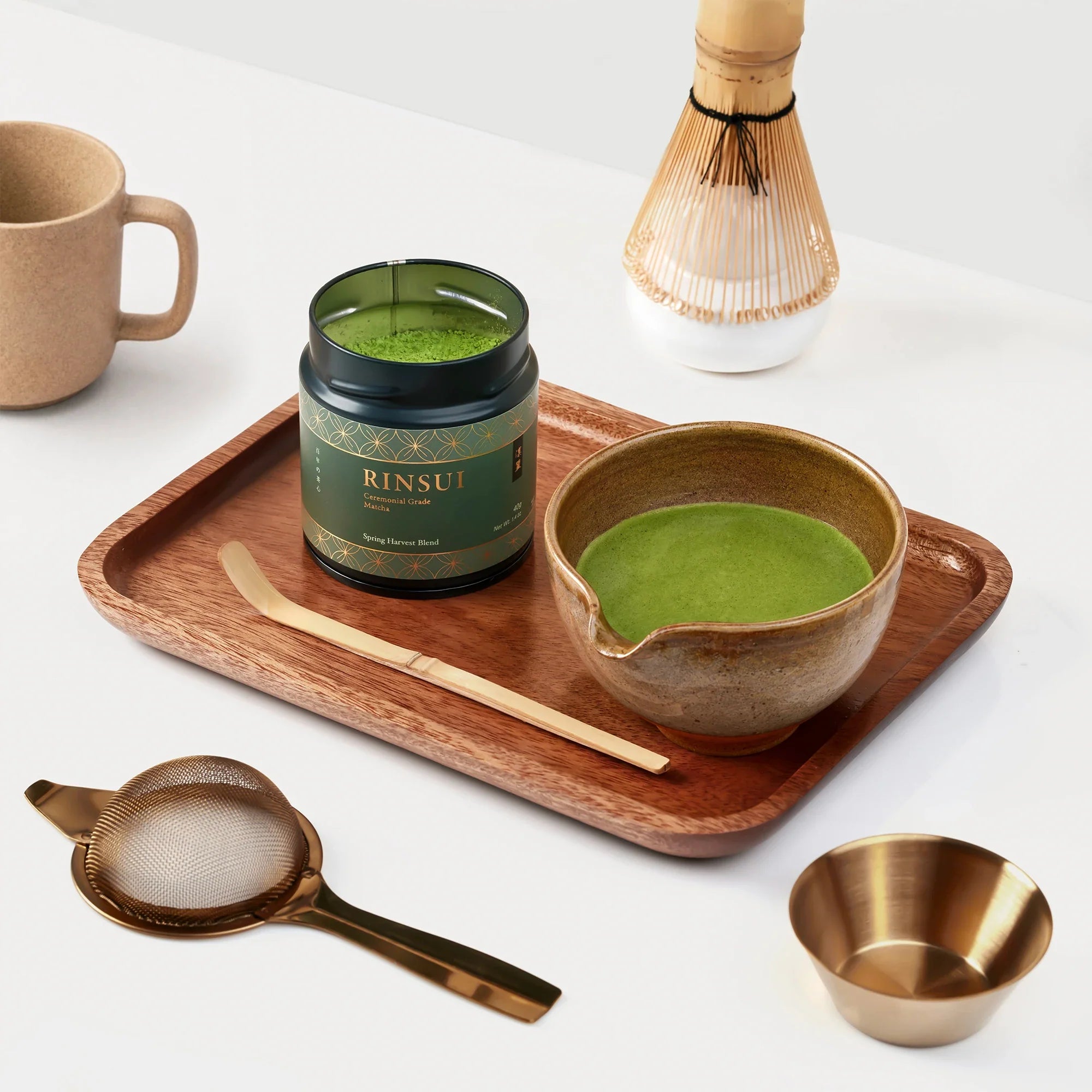 Spring Harvest Blend organic matcha with floral notes and umami from Miyazaki spring harvest