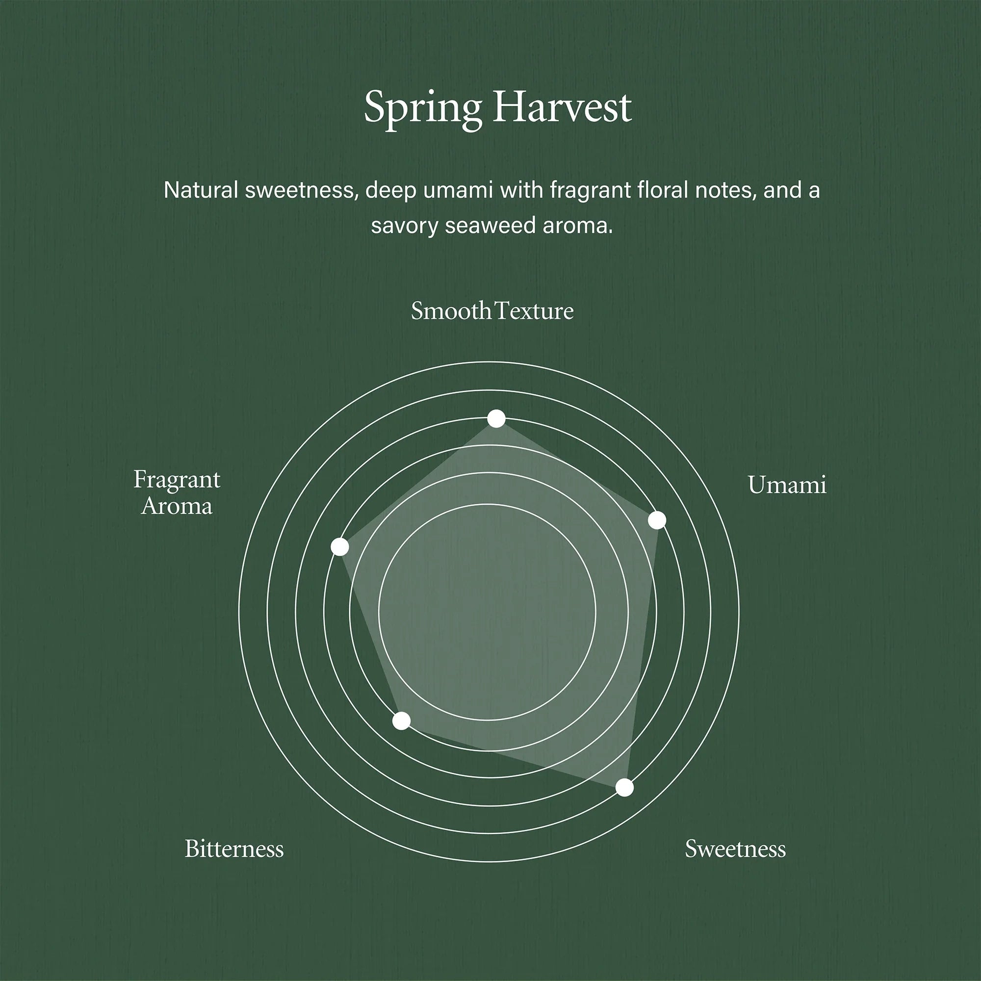 Spring Harvest Blend organic matcha bowl with floral notes and umami from Miyazaki spring harvest