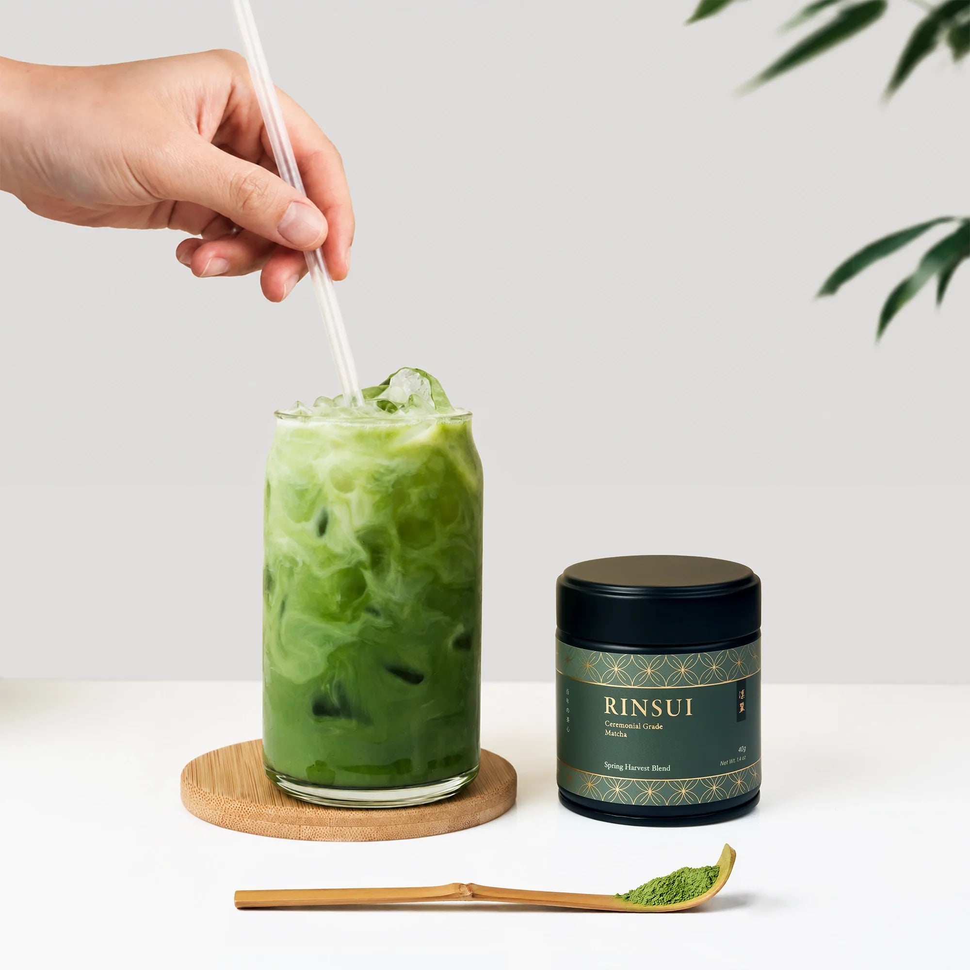 Spring Harvest Blend organic matcha bowl with floral and umami notes from Miyazaki spring harvest